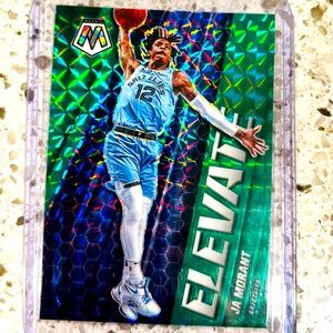 JA MORANT MOSAIC PRIZM CARD NO.13 NBA PANINI MEMPHIS GRIZZLIES ELEVATE 2020-21